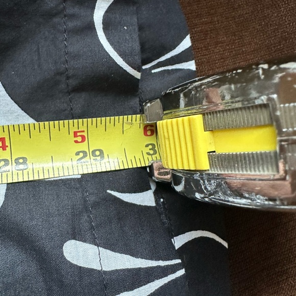 LIZ CLAIBORNE Black White Leaf Patterned 3/4th Sleeves Blouse 100% Cotton Sz XL - Picture 13 of 13